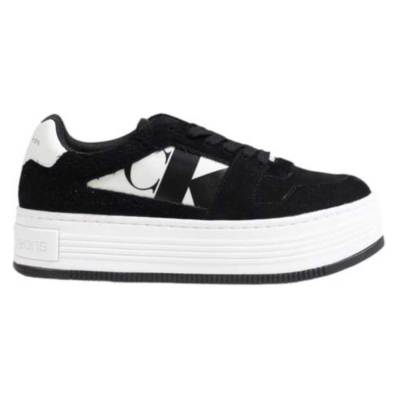 Calvin Klein Black Leather Sneaker, theFeinheit