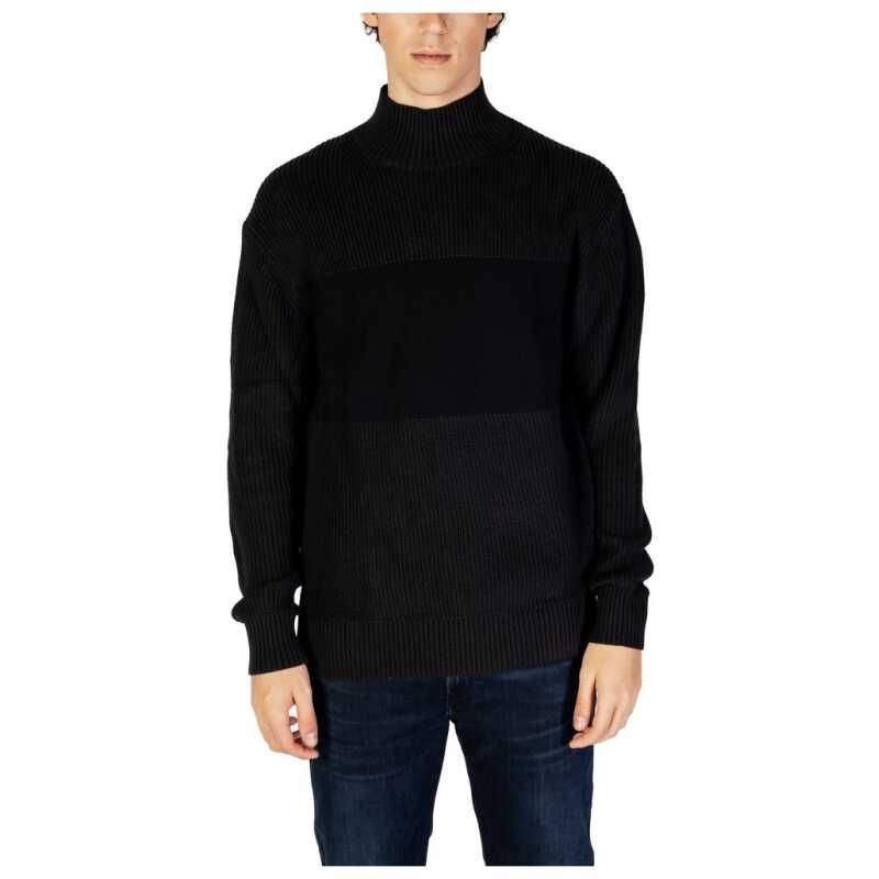 Calvin Klein Jeans Black Cotton Sweater, theFeinheit