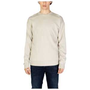 Calvin Klein Jeans Beige Organic Cotton Sweater