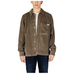 Calvin Klein Jeans Gray Cotton Shirt