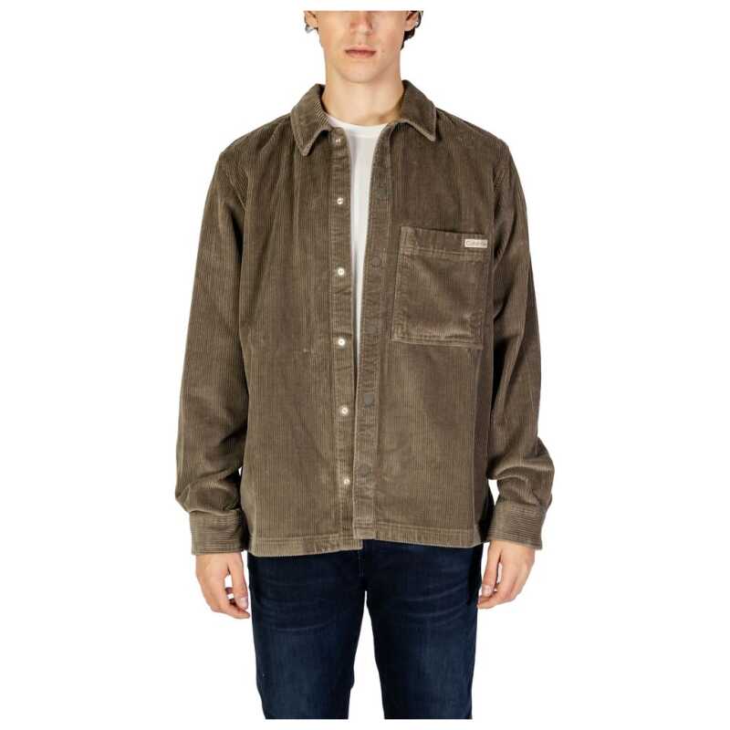 Calvin Klein Jeans Gray Cotton Shirt, theFeinheit