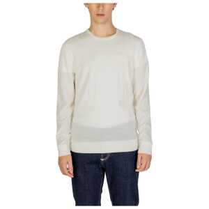 Calvin Klein Cream Recycled Wool T-Shirt