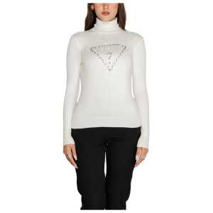 Guess White Viscose Sweater