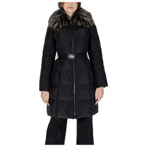 Guess Black Polyester Jackets & Coat