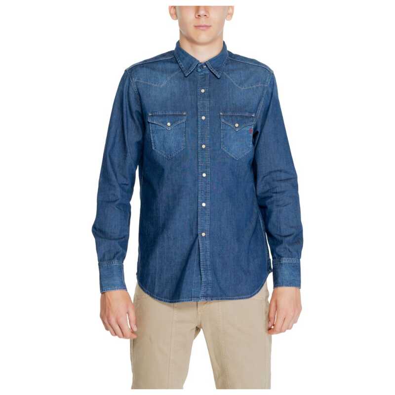 Replay Blue Cotton Shirt, theFeinheit