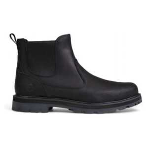 Timberland Black Nubuc Leather Boot