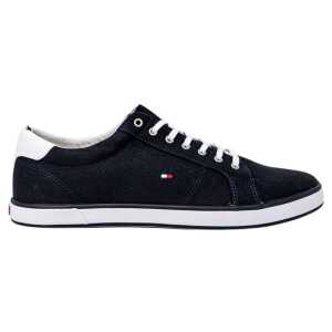 Tommy Hilfiger Blue Cotton Sneaker
