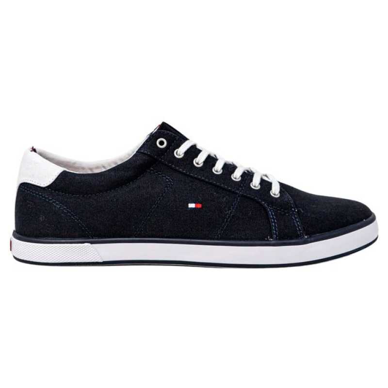 Tommy Hilfiger Blue Cotton Sneaker, theFeinheit
