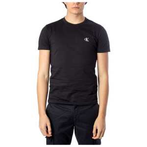 Calvin Klein Jeans Black Cotton T-Shirt