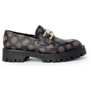 Guess Brown Polyethylene Flat Shoe