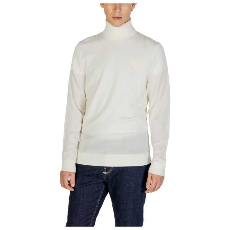 Calvin Klein Jeans Cream Wool Turtleneck, theFeinheit