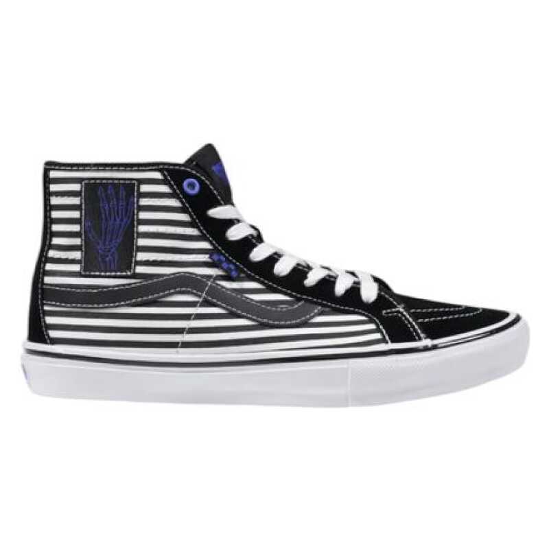 Vans Black And White Leather Sneaker, theFeinheit