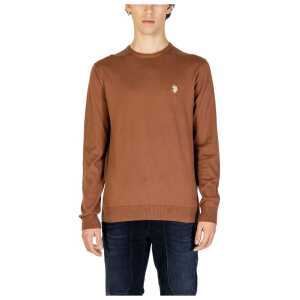 U.S. POLO ASSN. Beige Cotton Sweater