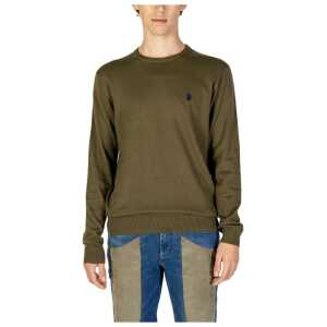 U.S. POLO ASSN. Green Cotton Sweater