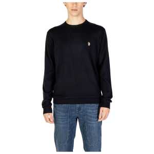 U.S. POLO ASSN. Black Cotton Sweater