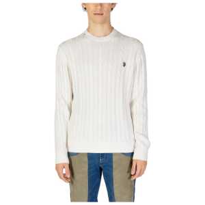 U.S. POLO ASSN. White Cotton Sweater