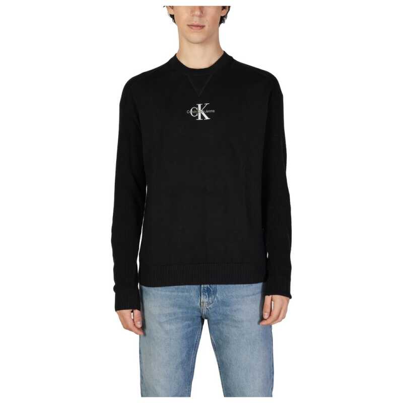 Calvin Klein Jeans Black Cotton Sweater, theFeinheit
