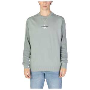 Calvin Klein Jeans Green Cotton Sweater