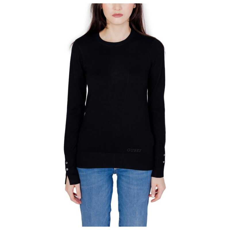 Guess Black Cotton Tops &amp; T-Shirt, theFeinheit