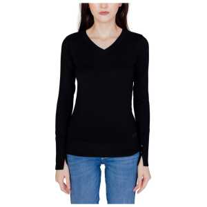 Guess Black Cotton Tops & T-Shirt