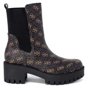Guess Black Leather Boot
