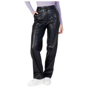 Calvin Klein Jeans Black Recycled Polyester Jeans & Pant