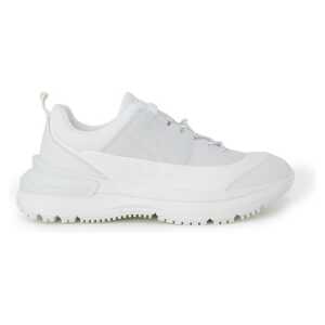 Calvin Klein Jeans White Suede Leather Sneaker