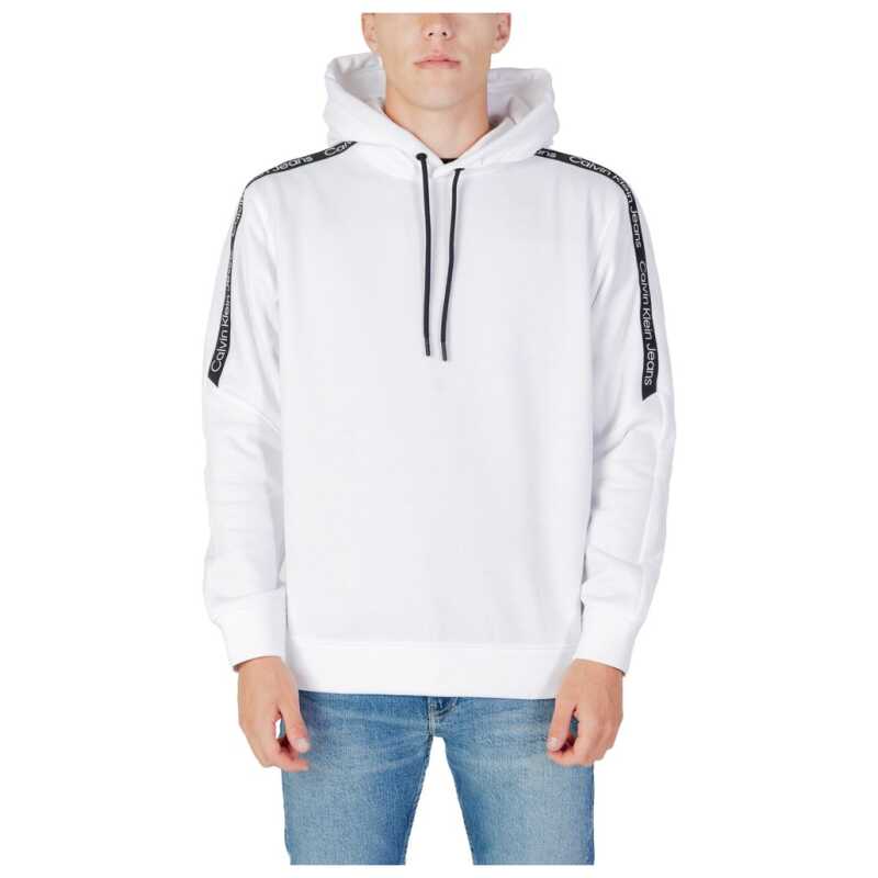 Calvin Klein Jeans White Cotton Hoody, theFeinheit