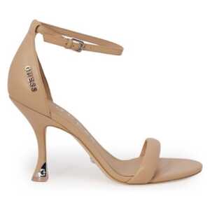 Guess Beige Leather Sandal