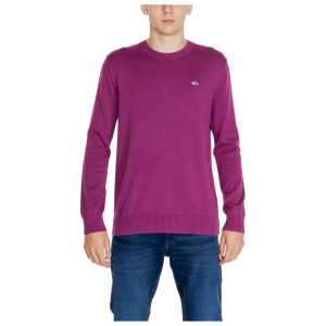 Tommy Hilfiger Jeans Purple Organic Cotton Sweater