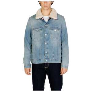 Tommy Hilfiger Jeans Light Blue Cotton Jacket