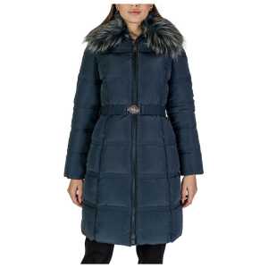 Guess Black Polyester Jackets & Coat