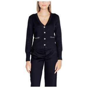 Morgan De Toi Blue Viscose Cardigan