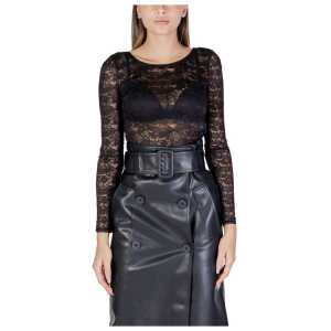 Morgan De Toi Black Polyamide Tops & T-Shirt