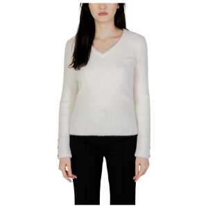 Morgan De Toi Cream Polyamide Sweater