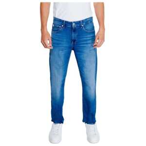 Calvin Klein Jeans Blue Recycled Cotton Jeans & Pant
