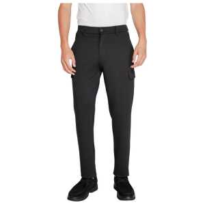 Calvin Klein Black Recycled Polyester Jeans & Pant