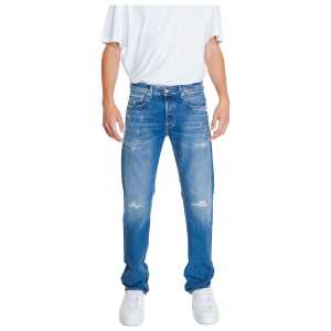 Replay Blue Cotton Jeans & Pant