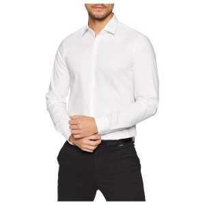 Calvin Klein White Cotton Shirt