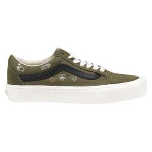 Vans Green Leather Sneaker