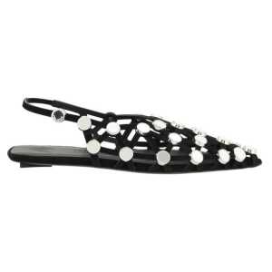 The Attico Grid Ballerinas