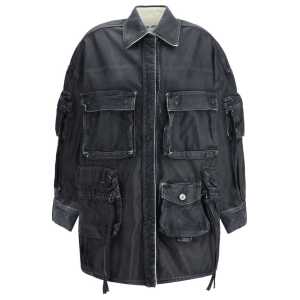 The Attico Fern Denim Jacket