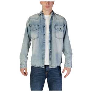 Hugo Boss Light Blue Cotton Shirt