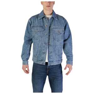 Hugo Boss Light Blue Cotton Jacket