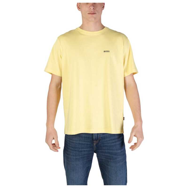Hugo Boss Yellow Cotton T-Shirt, theFeinheit