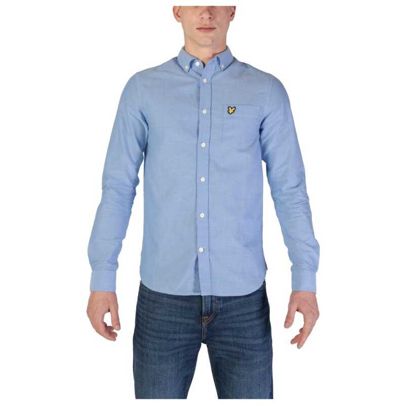 Lyle &amp; Scott Blue Organic Cotton Shirt, theFeinheit