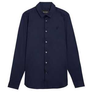 Lyle & Scott Blue Cotton Shirt