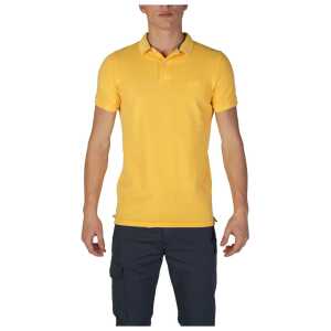 Superdry Yellow Cotton Polo Shirt