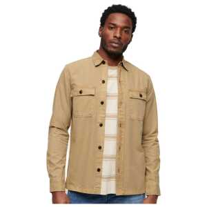Superdry Beige Cotton Shirt