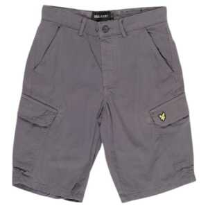 Lyle & Scott Gray Cotton Short